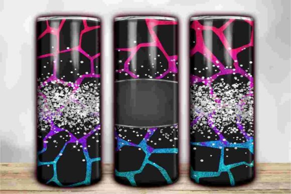 Download Bright Glitter Animal Print Tumbler - Bright glitter Collection