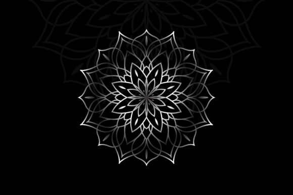 Download Mandala Silver Vector Art Illustrations - Premium Resources