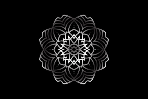Download Silver Mandala Flower - Premium Resources